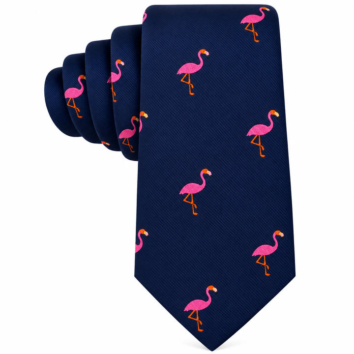 Flamingo Skinny Tie