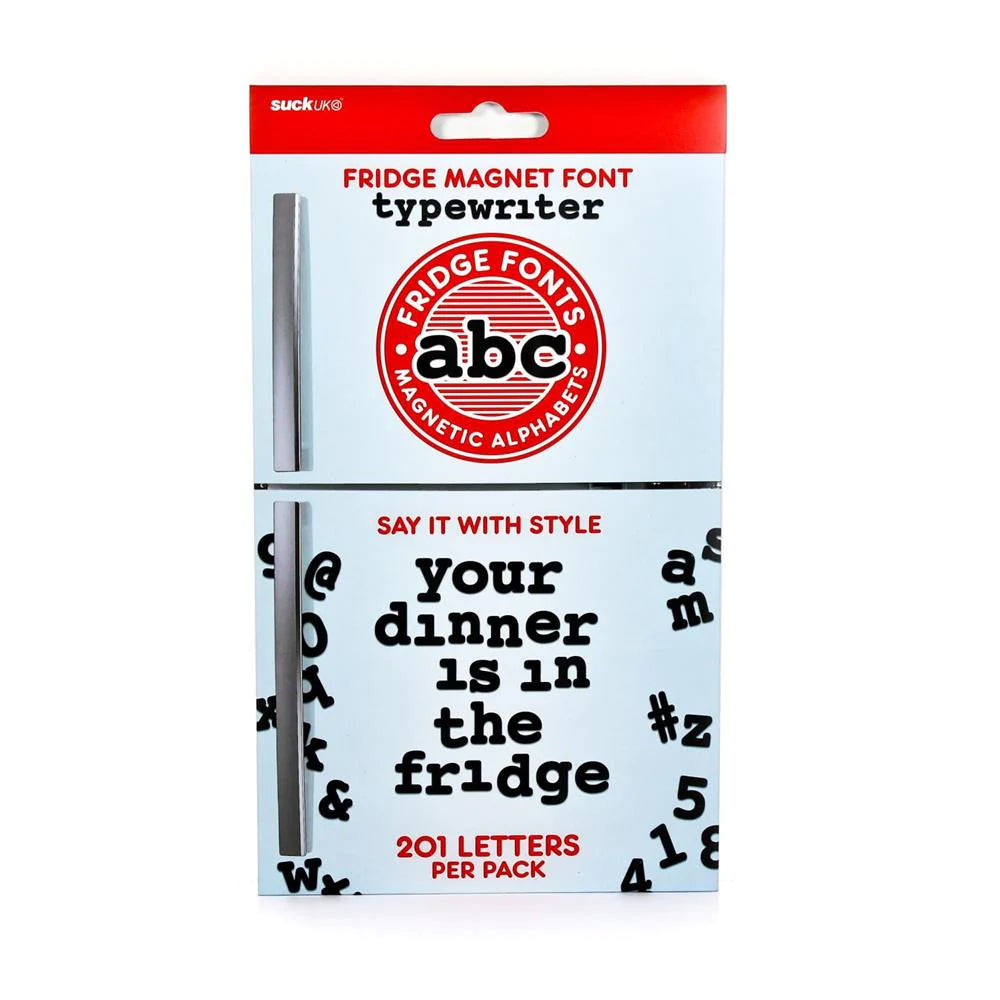 Fridge Fonts Magnets