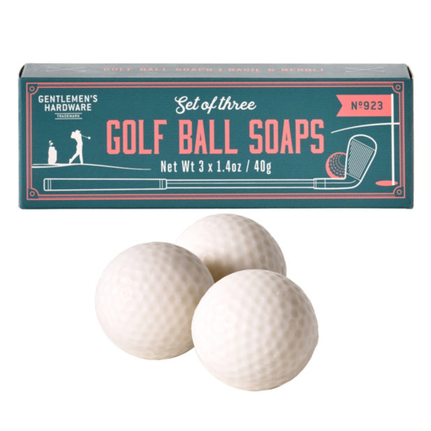 Golf Ball Soaps x3