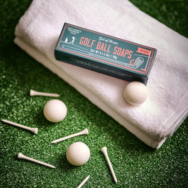 Golf Ball Soaps x3