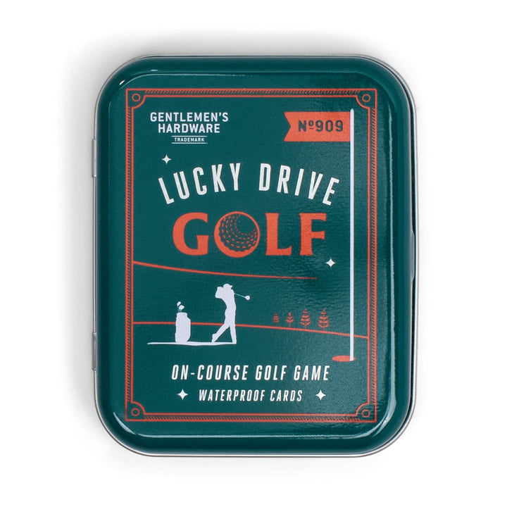 Golf Card Game Tin