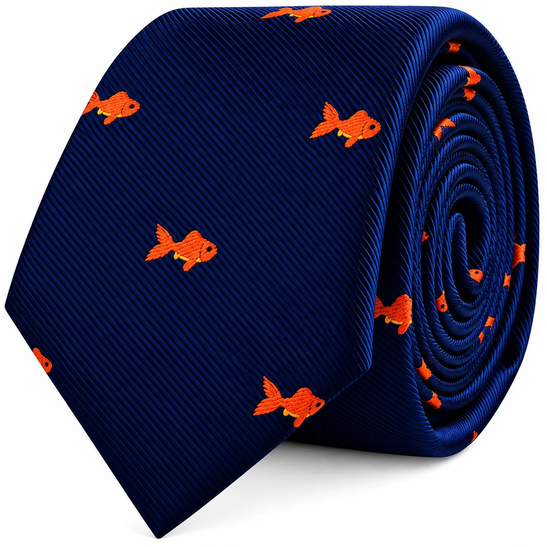 Goldfish Skinny Tie