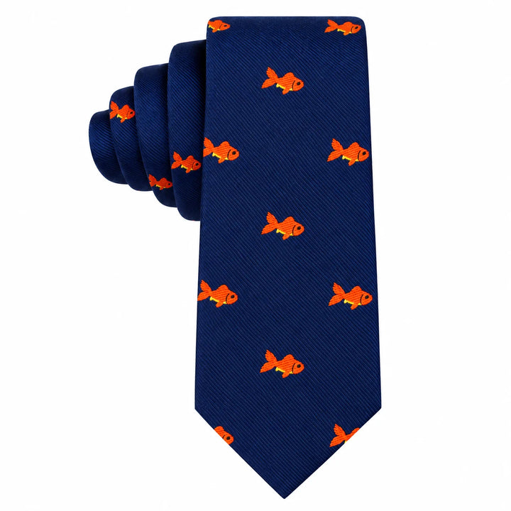 Goldfish Skinny Tie