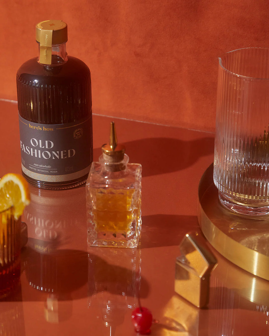 The Gio Bitters Bottles  - Set of 2