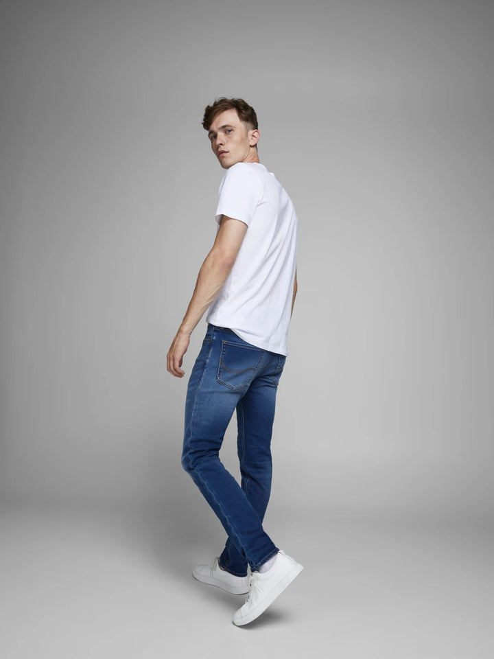 Glenn Original GE 006 Indigo Knit Slim Fit Jeans