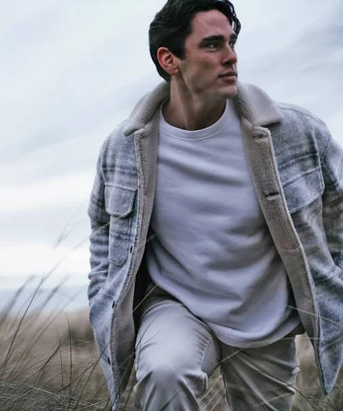 The Gloucester Jacket - Grey / Cream
