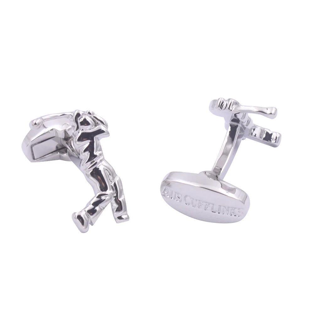 Golf Swing Cufflinks