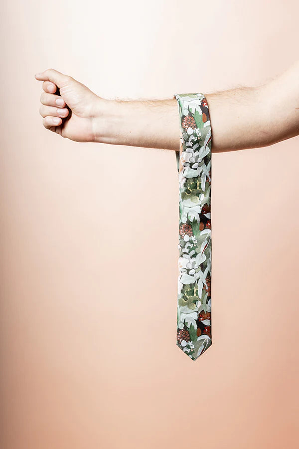 Cotton Tie - Spotted Gum