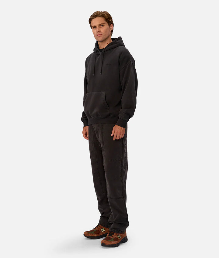 The New Del Sur Washed Hoodie - Washed Black