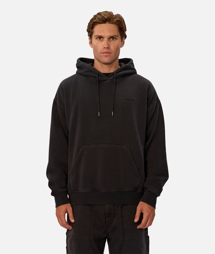 The New Del Sur Washed Hoodie - Washed Black