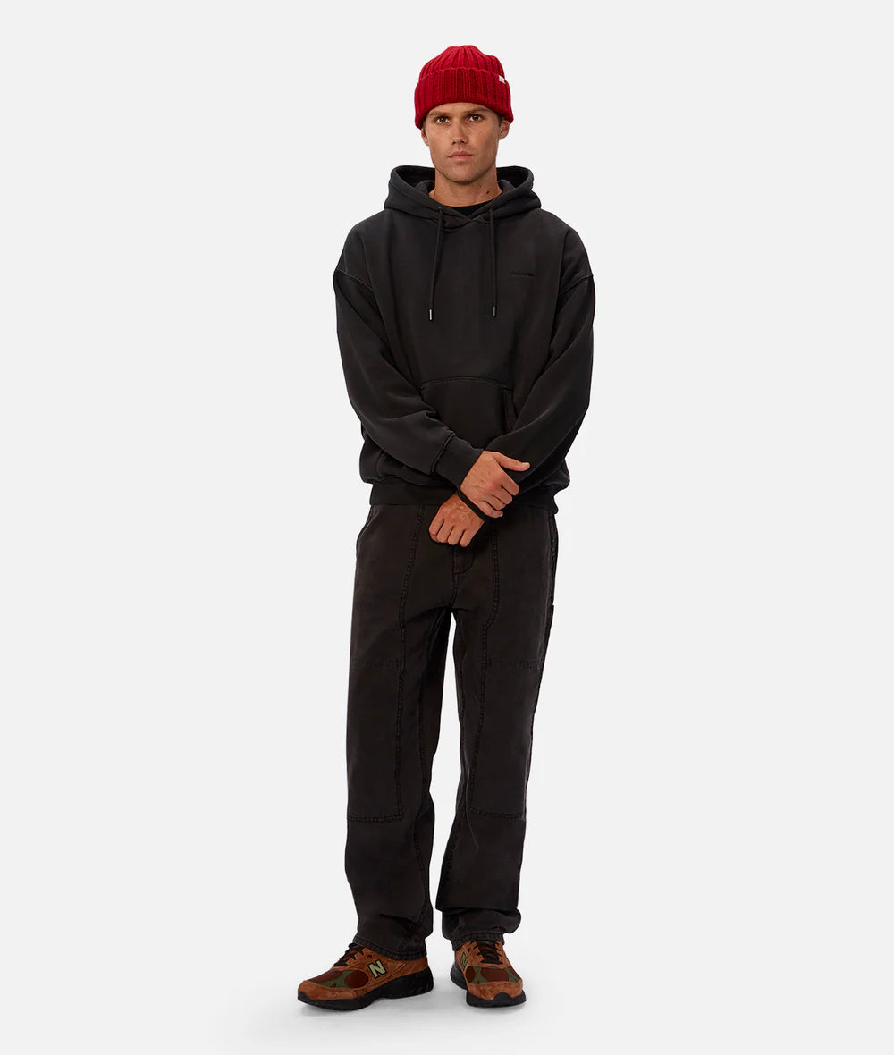 The New Del Sur Washed Hoodie - Washed Black