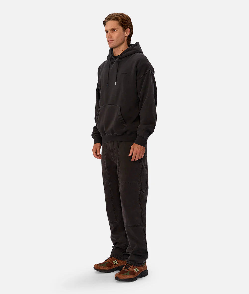 The New Del Sur Washed Hoodie - Washed Black