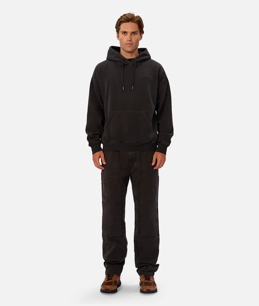The New Del Sur Washed Hoodie - Washed Black