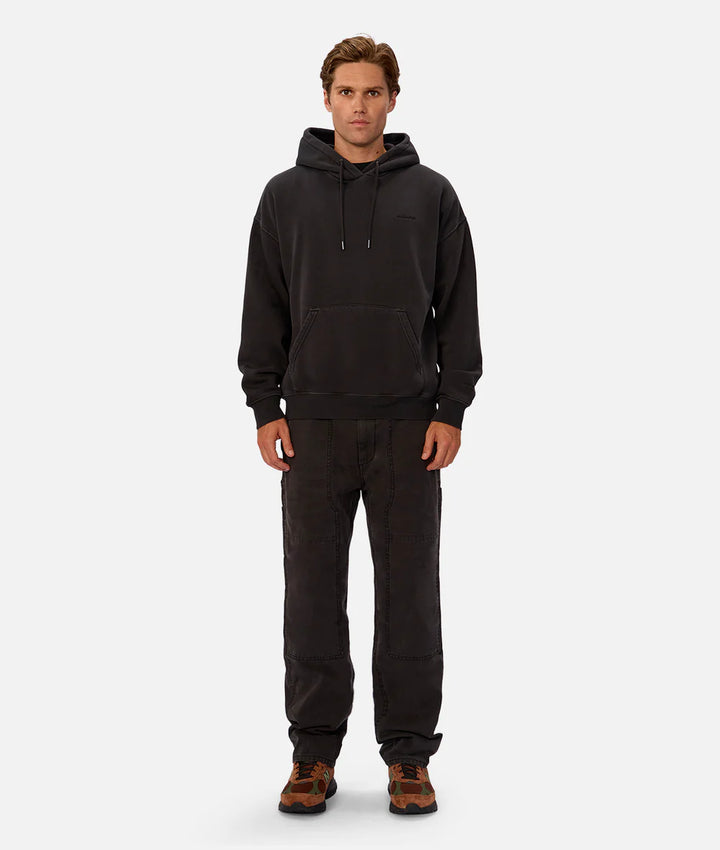 The New Del Sur Washed Hoodie - Washed Black