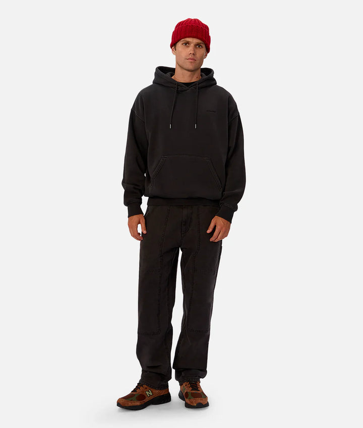 The New Del Sur Washed Hoodie - Washed Black