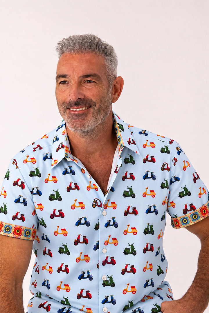 Heywood S/S Shirt - Sky