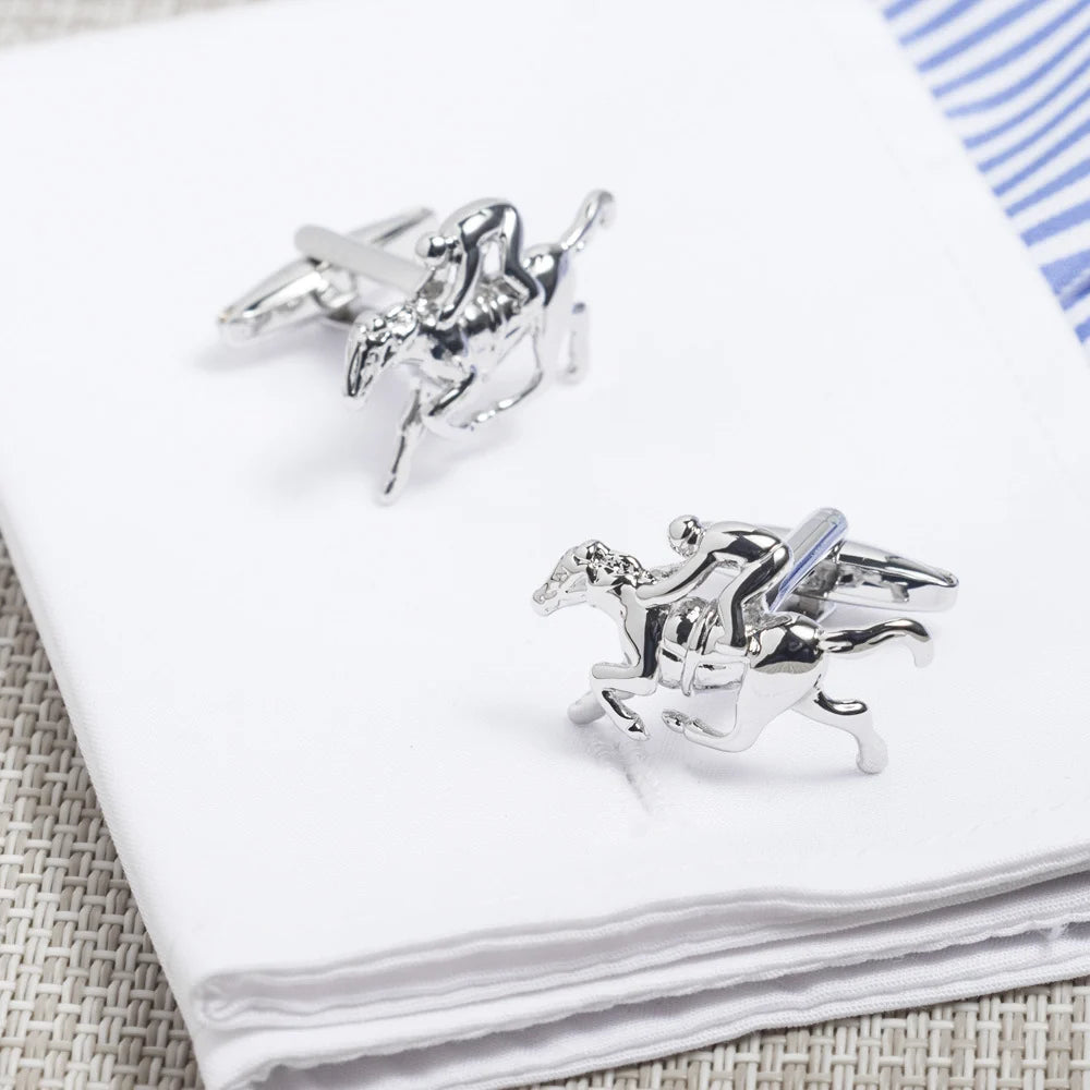 Horse Racing Cufflinks
