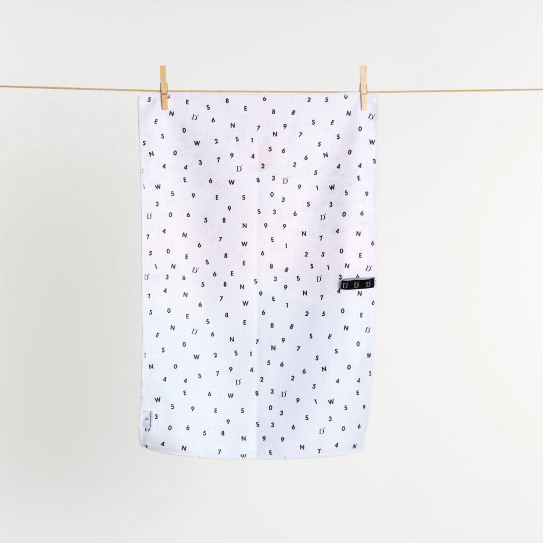 Icebergs Summer Tea Towel