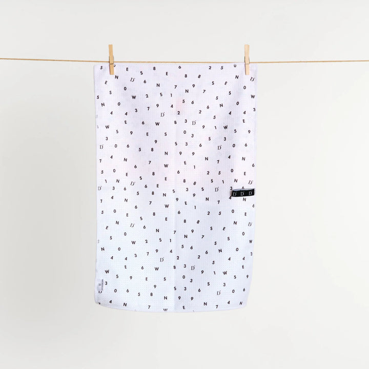 Icebergs Summer Tea Towel