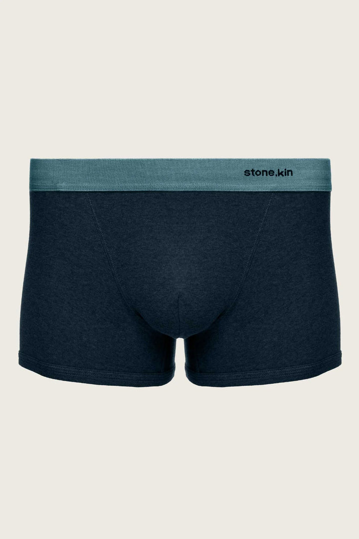 Boxer Brief- Brown / Indigo