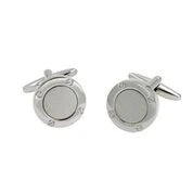 Inner Circle Silver Cufflinks