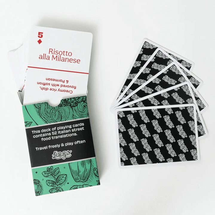 Italian Street Food Cards