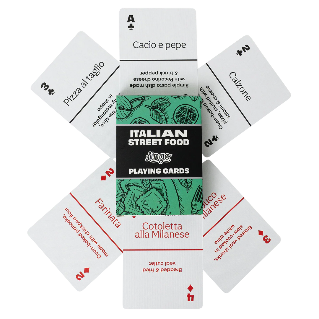 Italian Street Food Cards