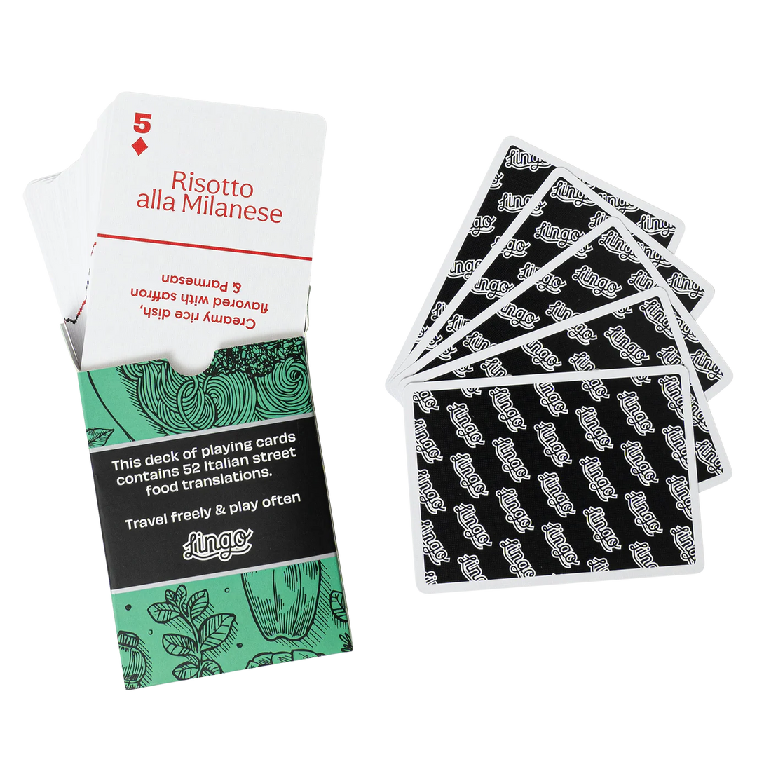 Italian Street Food Cards