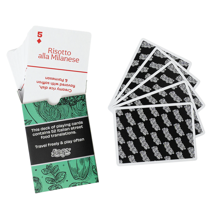 Italian Street Food Cards