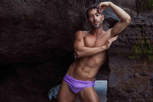 Incognito Swim Brief - Jacaranda