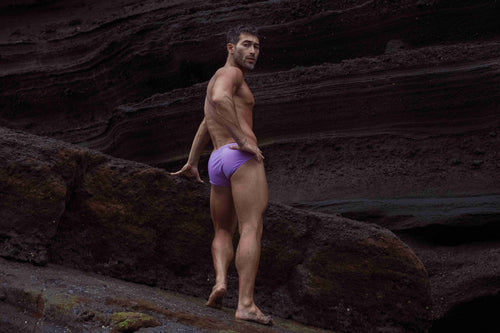 Incognito Swim Brief - Jacaranda