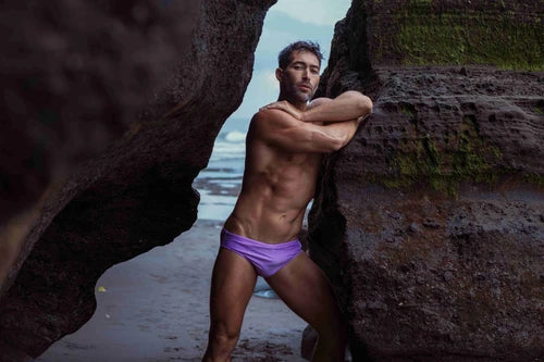 Incognito Swim Brief - Jacaranda