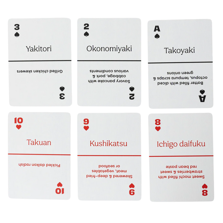 Japanese Street Food Cards