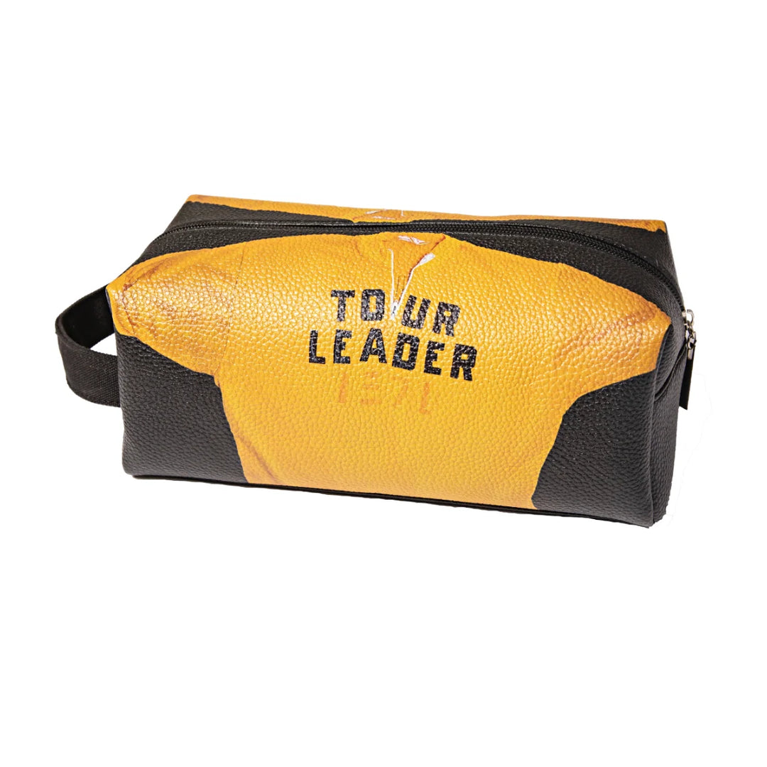 Vintage Cycling Jersey Toilet Bag - Black