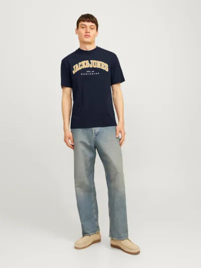 Caleb Varsity Tee - Navy Blazer