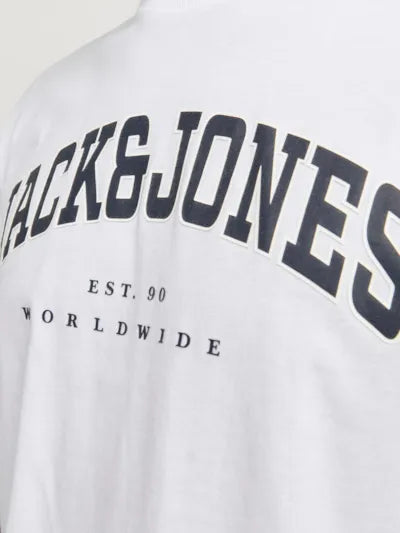 Caleb Varsity Tee - White