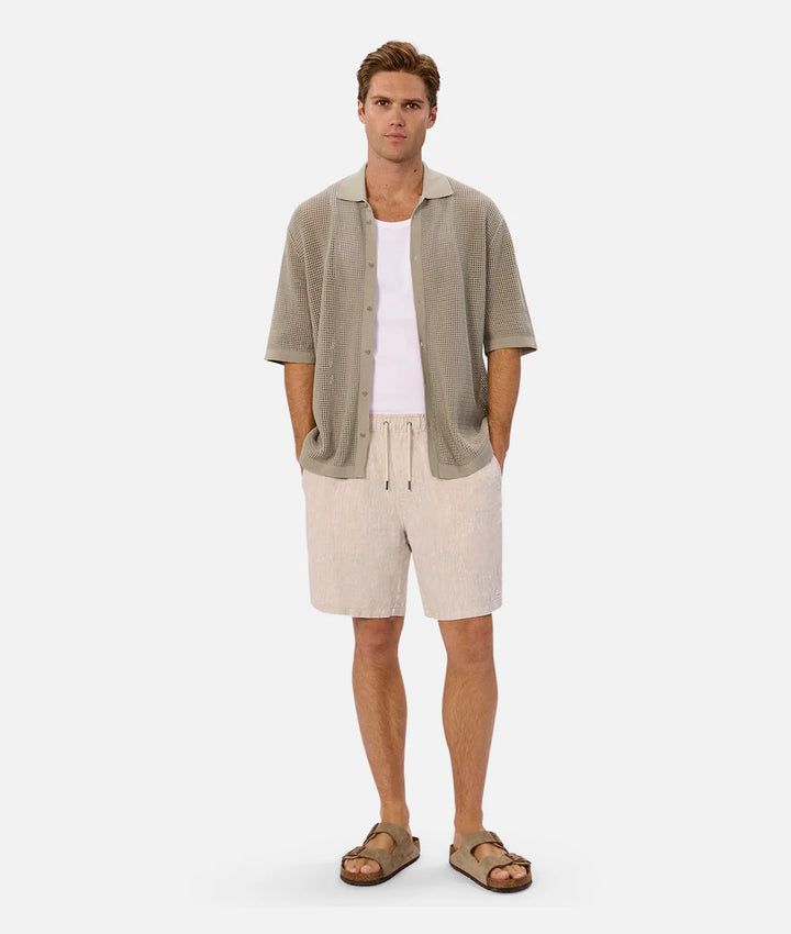 The Marina Linen Short - Kalamata