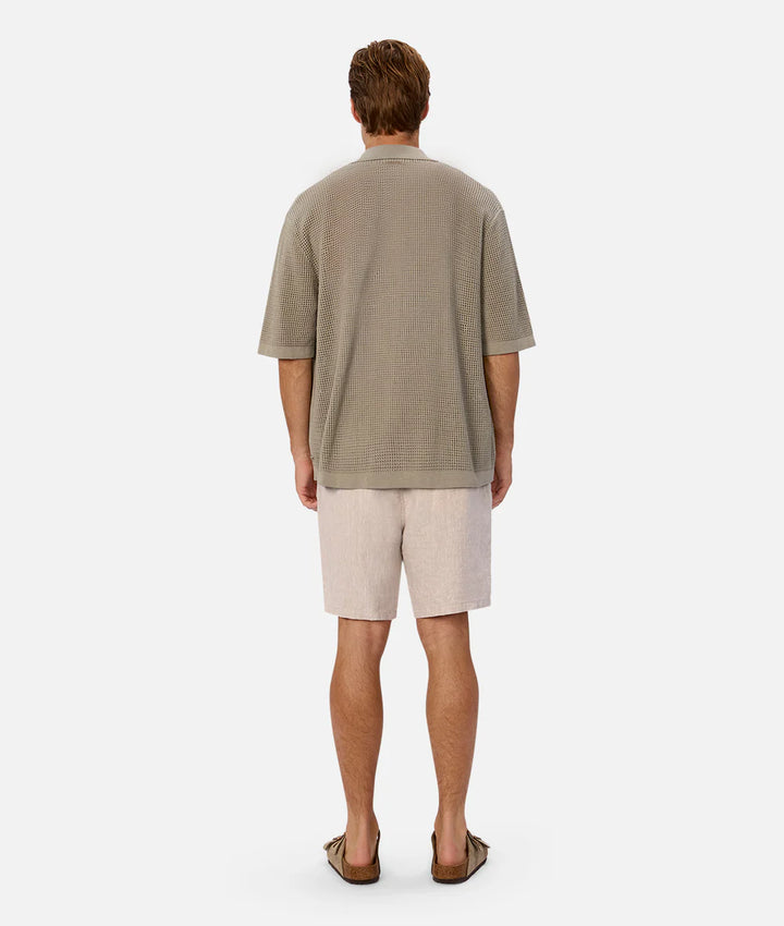 The Marina Linen Short - Kalamata