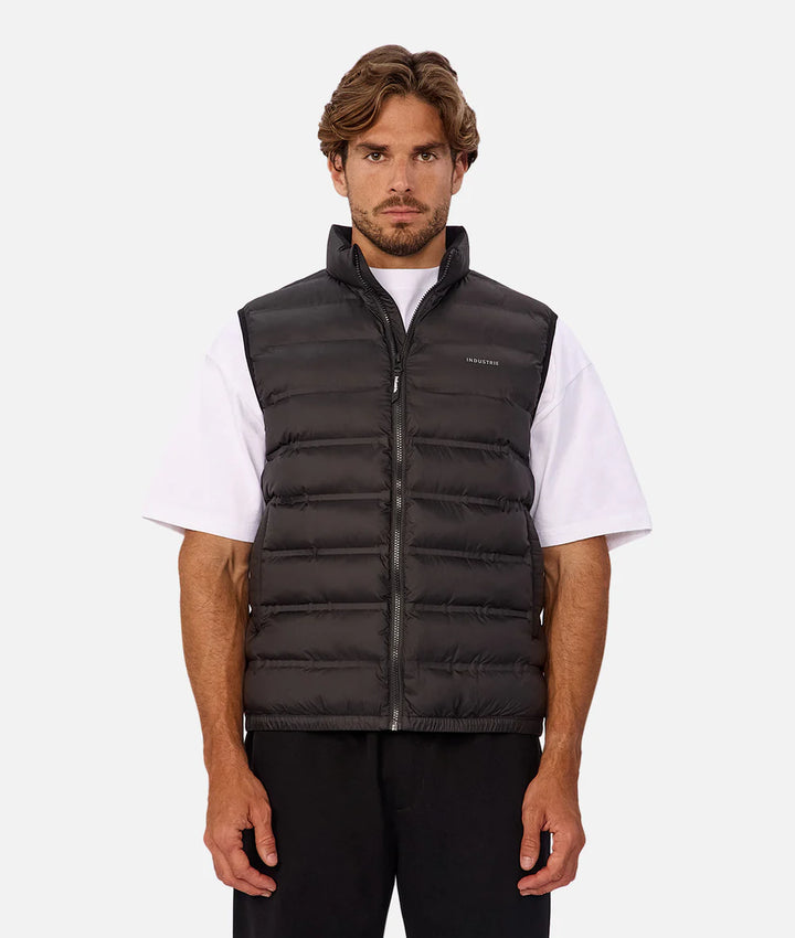 The Kyoto Puffer Vest - Black