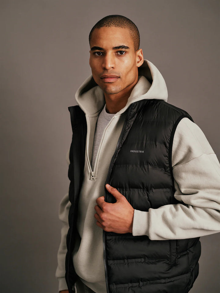 The Kyoto Puffer Vest - Black