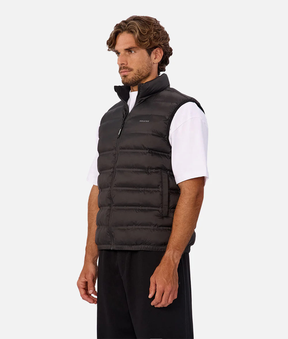 The Kyoto Puffer Vest - Black