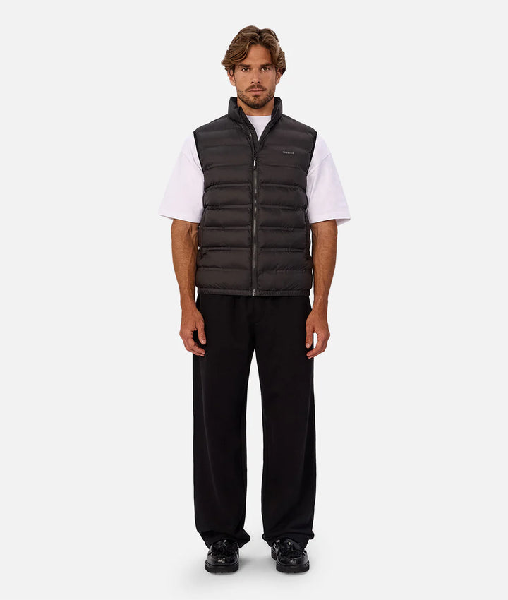 The Kyoto Puffer Vest - Black
