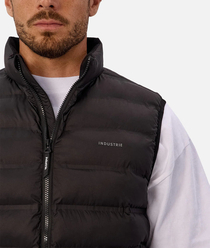 The Kyoto Puffer Vest - Black