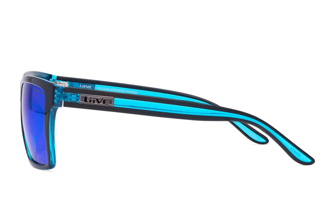 Laguna Blue Mirror Black Xtal Neon