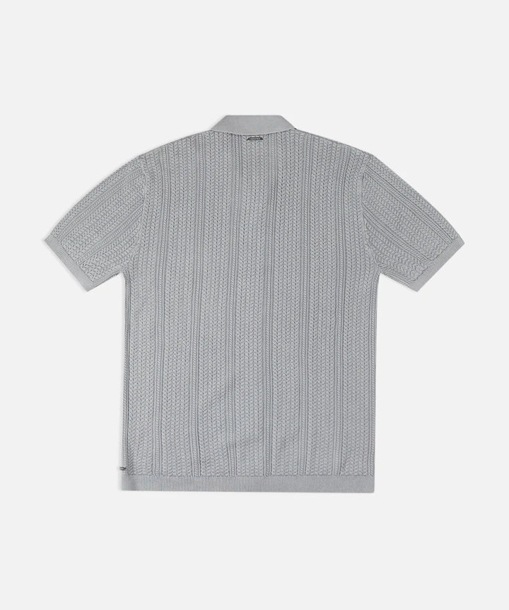 The Washed Alessio S/S Shirt - Lake Blue