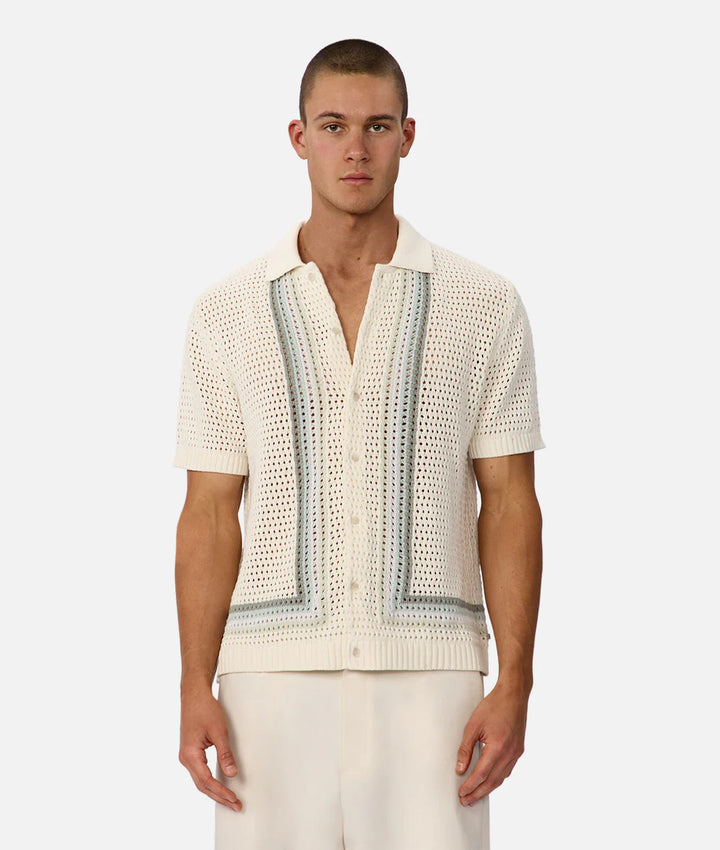 The Lauderdale S/S Shirt - Cream/Mult