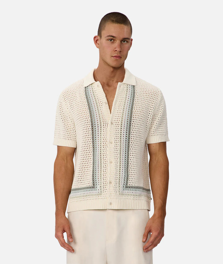 The Lauderdale S/S Shirt - Cream/Mult