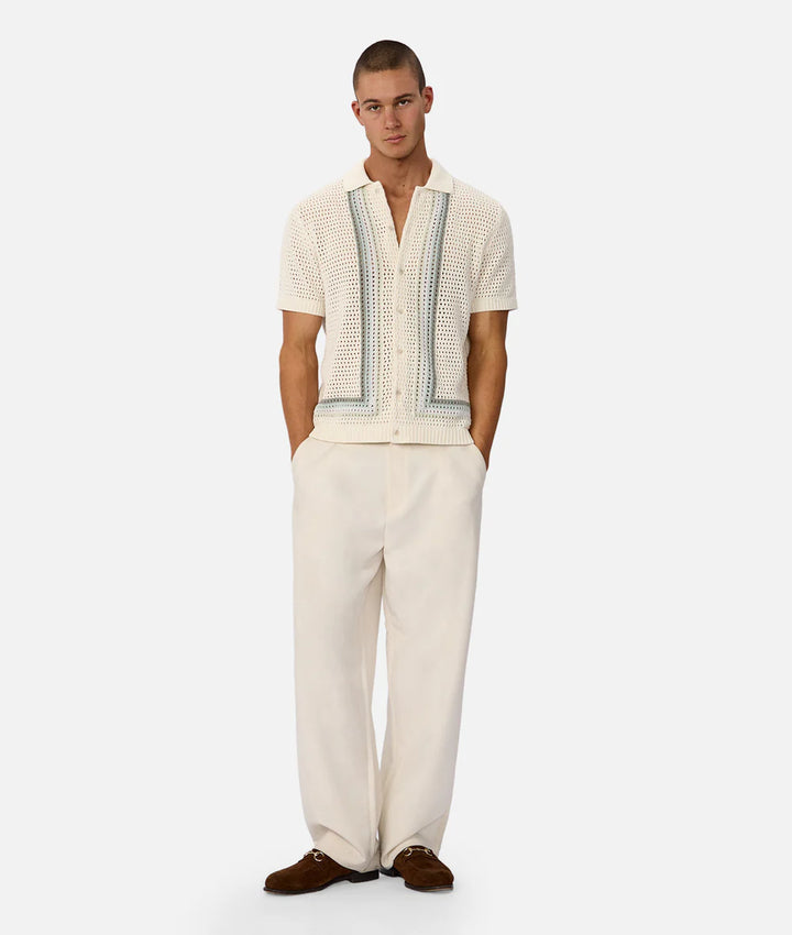 The Lauderdale S/S Shirt - Cream/Mult