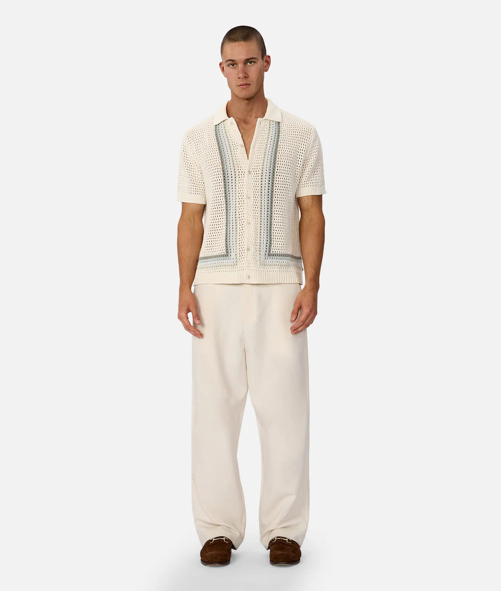 The Lauderdale S/S Shirt - Cream/Mult