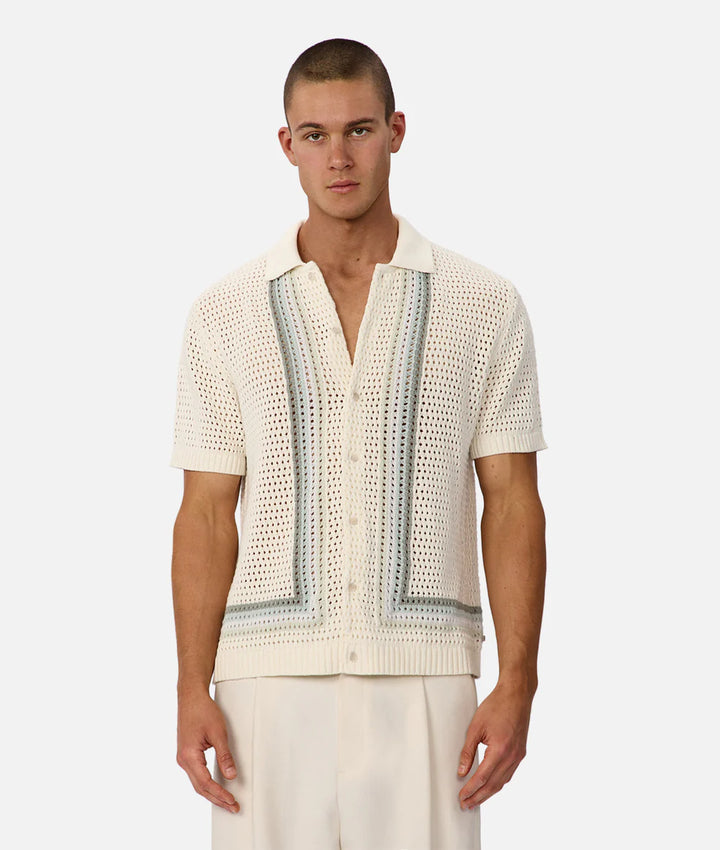 The Lauderdale S/S Shirt - Cream/Mult
